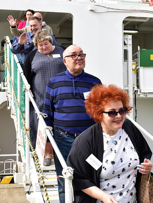 今年度最後のビザなし交流団(2019-10-04)