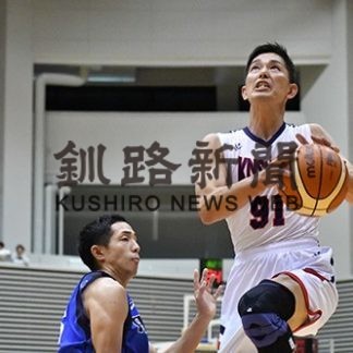 釧路市役所４強入り バスケ社会人選手権大会北海道ブロック予選(2019-10-14)_2