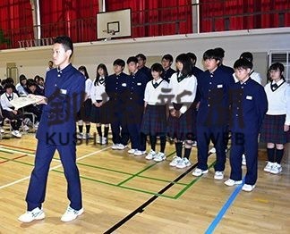 「水産学習報告会」歯舞中(2019-10-13)