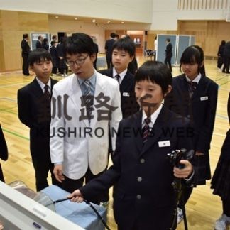 白糠で医療体験学習会(2019-11-16)