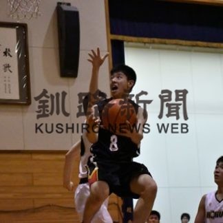 高校バスケ会長杯　男子釧江南V(2019-11-19)_2