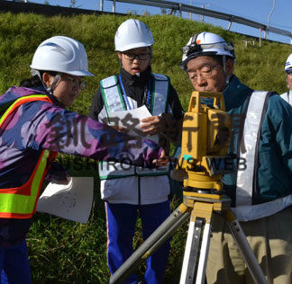 富原中生　測量に挑戦(2019-10-18)