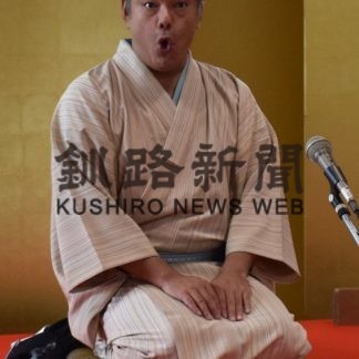 古今亭菊生師匠、落語を披露(2019-11-13)