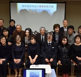 共栄中  薄井先生祝う会(2019-11-20)