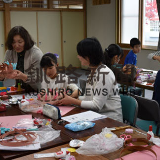 紙バンド手芸に挑戦(2019-11-26)