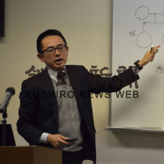 事業承継のこつ　石坂氏が講演　(2019-11-25)