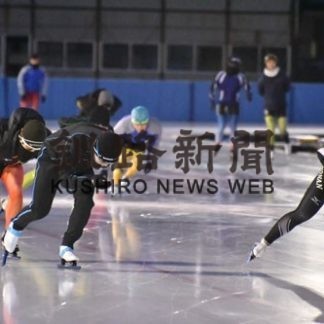 柳町スケート場２３日にも本格利用(2019-11-21)