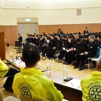 働くことの心構えなどを学ぶ(2019-11-12)