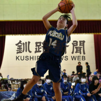 バスケ　中１強化リーグ(2019-11-26)