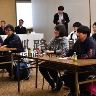 根室校生が税金クイズ(2019-11-27)