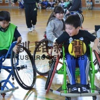 車いすバスケ体験会(2019-11-16)