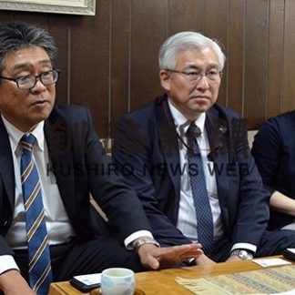 イオン北海道佐々木執行役員来釧(2019-11-01)