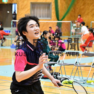 渡部（白糠）団体とシングルス ２冠 バドミントンの(2019-12-08)_2