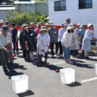 ゲームで親睦深める　グリーンタウン町内会(2019-09-06)