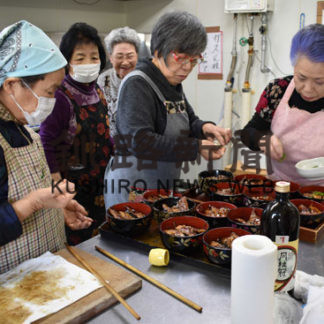 各家庭のレシピ交換　豊川町内会女性部(2019-12-11)