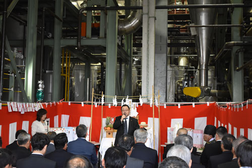 フィッシュミールの製造工場が完成(2019-09-12)