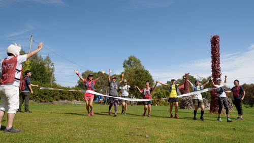 トレイルランツアー 37人が71・4㌔完走(2019-10-05)