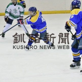 全道高校アイスホッケー、釧江南が零封勝ちでＩＨ出場権(2019-12-15)_3