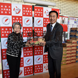 福祉施設に清涼飲料道コカ・コーラ(2019-12-08)