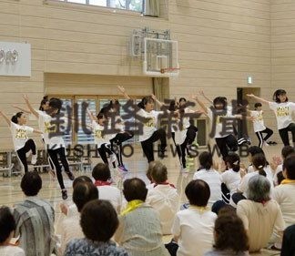 エアロビ観客魅了　ノリノリフェスタ２０１９(2019-08-01)