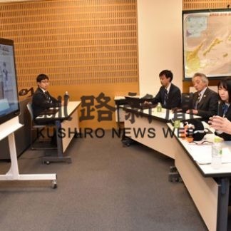 北方領土学習　遠隔授業実験(2019-12-22)