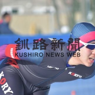 蟻戸（中標津中出身）５０００㍍V　高校スケート(2019-12-22)_1