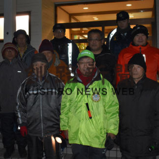 歳末自主防犯パトロール　昭和地区(2019-12-25)