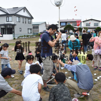 体を動かし焼き肉や焼き鳥、料理を囲んで舌鼓(2019-09-13)