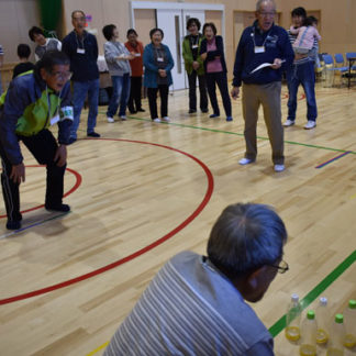 スポーツ真剣に　緑ケ岡共和町内会(2019-10-16)