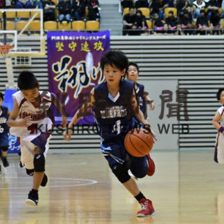 男子は富原Ａ、女子は清明　ミニバスＵ―１０大会(2019-09-17)