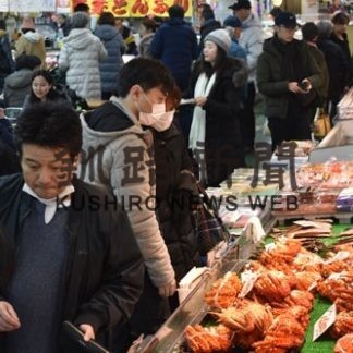 年の瀬　和商などにぎわう(2019-12-29)