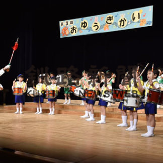 鼓隊演奏で魅了　釧路あさひ(2019-12-03)