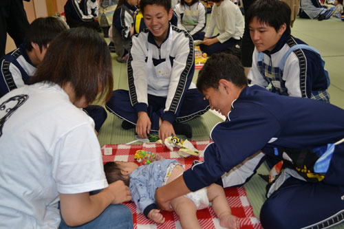 おしめ交換 四苦八苦(2019-09-03)