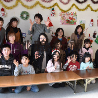 大勢の親子が交流　鳥取南８丁目町内会(2019-12-26)