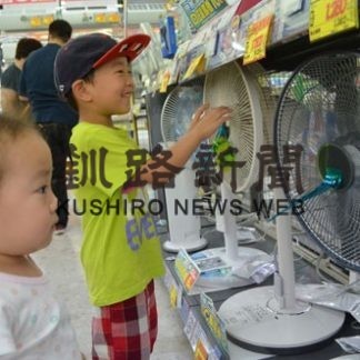 釧根連日暑さ、夏物商品が品薄(2019-08-02)_2