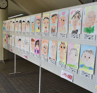 おじいちゃん似顔絵展(2019-09-05)