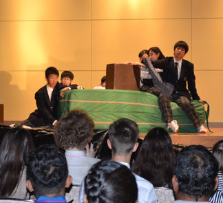 地元高校生ら交流(2019-09-08)