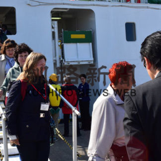 四島交流　ロシア５陣到着(2019-09-27)