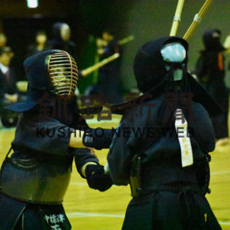 剣道小中学生大会で釧根一目指す(2019-12-15)