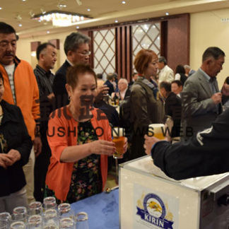 歌手の松村恵さん会場を盛り上げ　キリンビール愛好家が集う(2019-09-17)