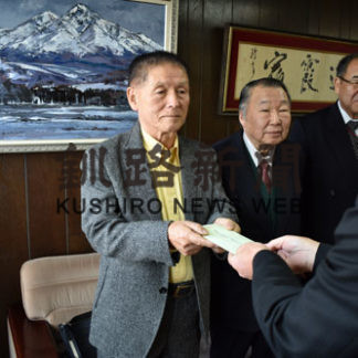 あすなろサッポロビール会　歳末たすけあい本社通じ寄付(2019-12-15)