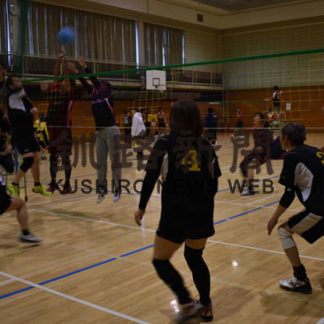 爽やかな汗を流し交流　サンライフ杯ソフトバレ(2019-12-05)