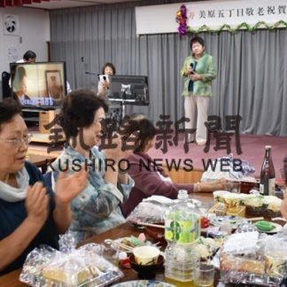 カラオケ楽しむ　美原５丁目町内会(2019-09-18)