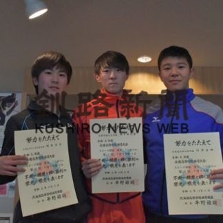 蟻戸（中標津中出身）５０００㍍V　高校スケート(2019-12-22)_2