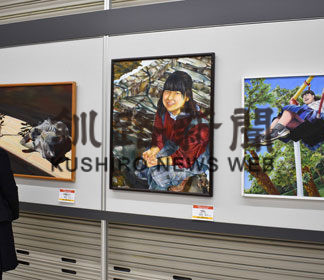 日常生活の風景題材　北陽高美術部校外展(2019-12-10)