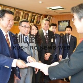 市民連合議員団が政策要望　育児支援など１３６項目(2019-12-18)