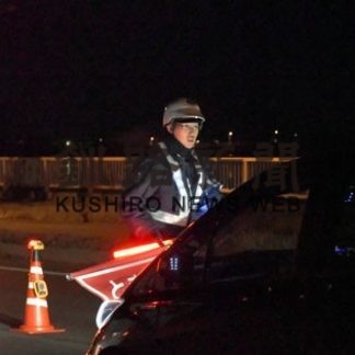 釧路署、飲酒運転取り締まり(2019-12-19)