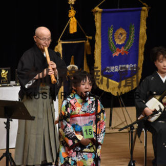 上野さん２位　道東民謡大会(2019-09-16)