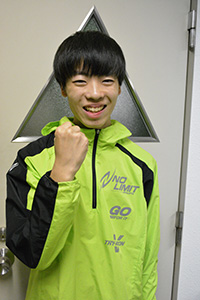 大西選手（釧鳥取中３年）初の道代表 全国都道府県対抗男子駅伝競走大会(2019-12-14)