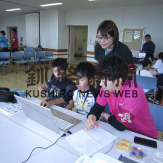 名刺を作りなどお仕事体験(2019-09-13)